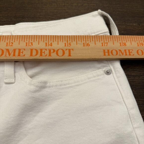 J. Crew Wide-leg denim trouser in white Size 32 - Picture 8 of 16